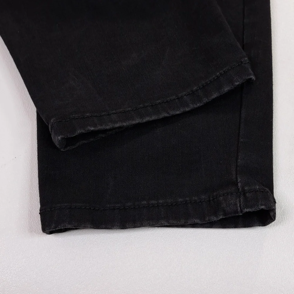 Terra & Sky Skinny Faded Black Jeans Size 16W - Picture 10 of 14